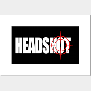 head in the shot Posters and Art